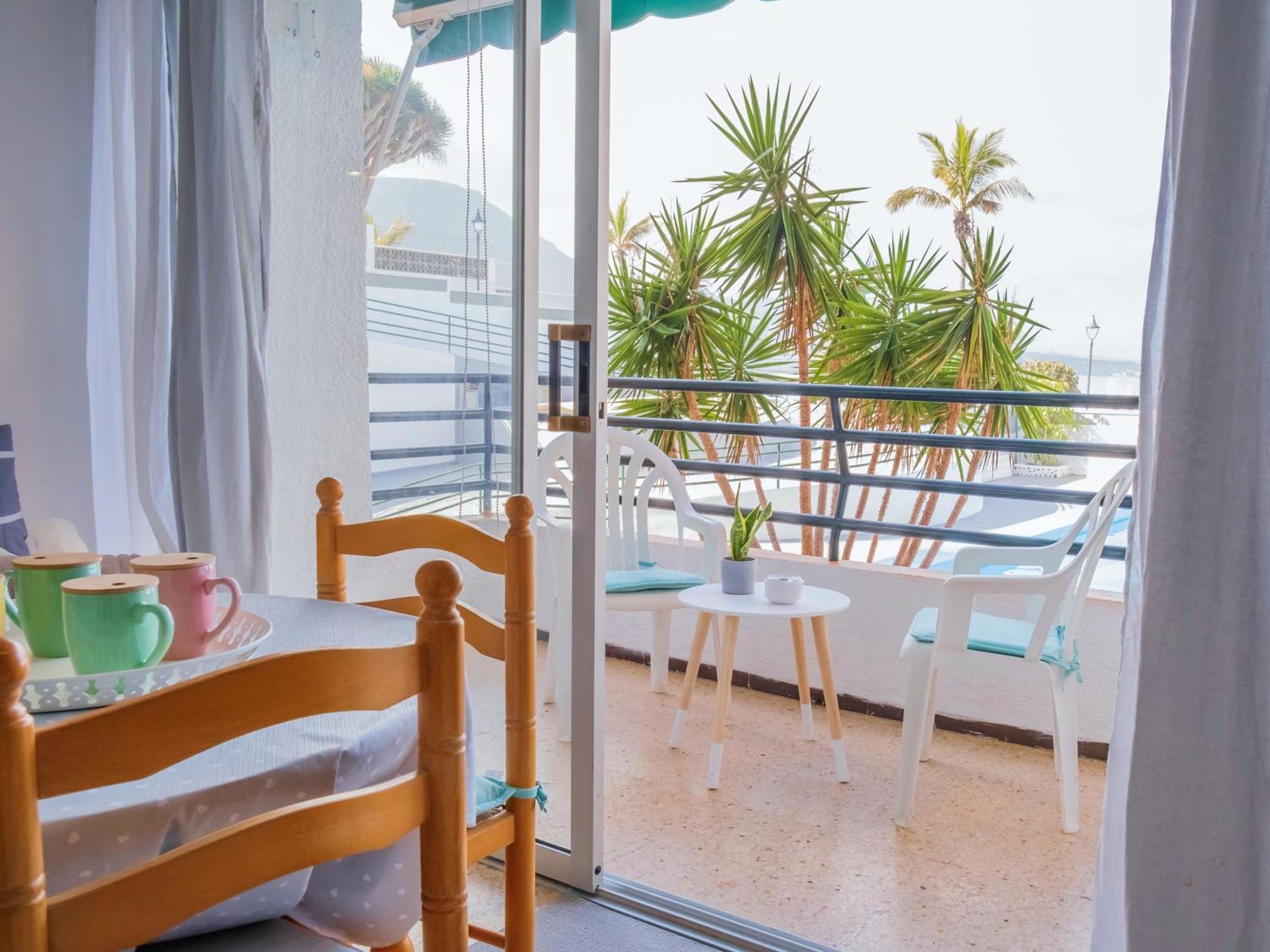 Live Punta Columbus Pool & Beach Front Punta Del Hidalgo Zewnętrze zdjęcie