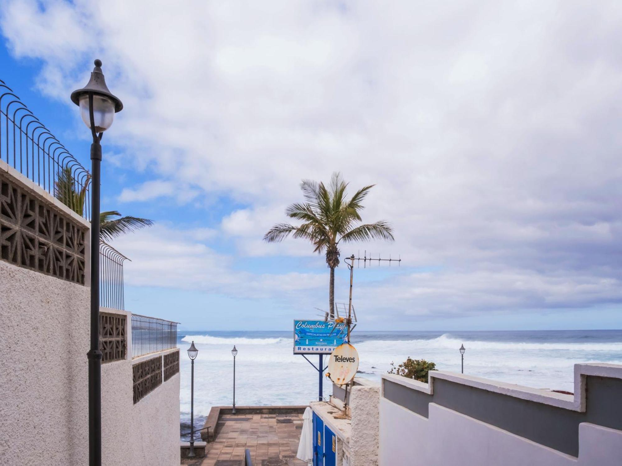 Live Punta Columbus Pool & Beach Front Punta Del Hidalgo Zewnętrze zdjęcie